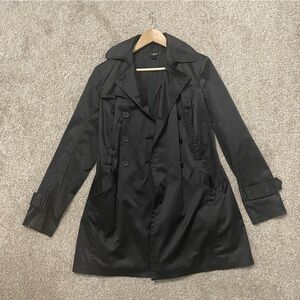 BCX Women's Black Trench Coat
